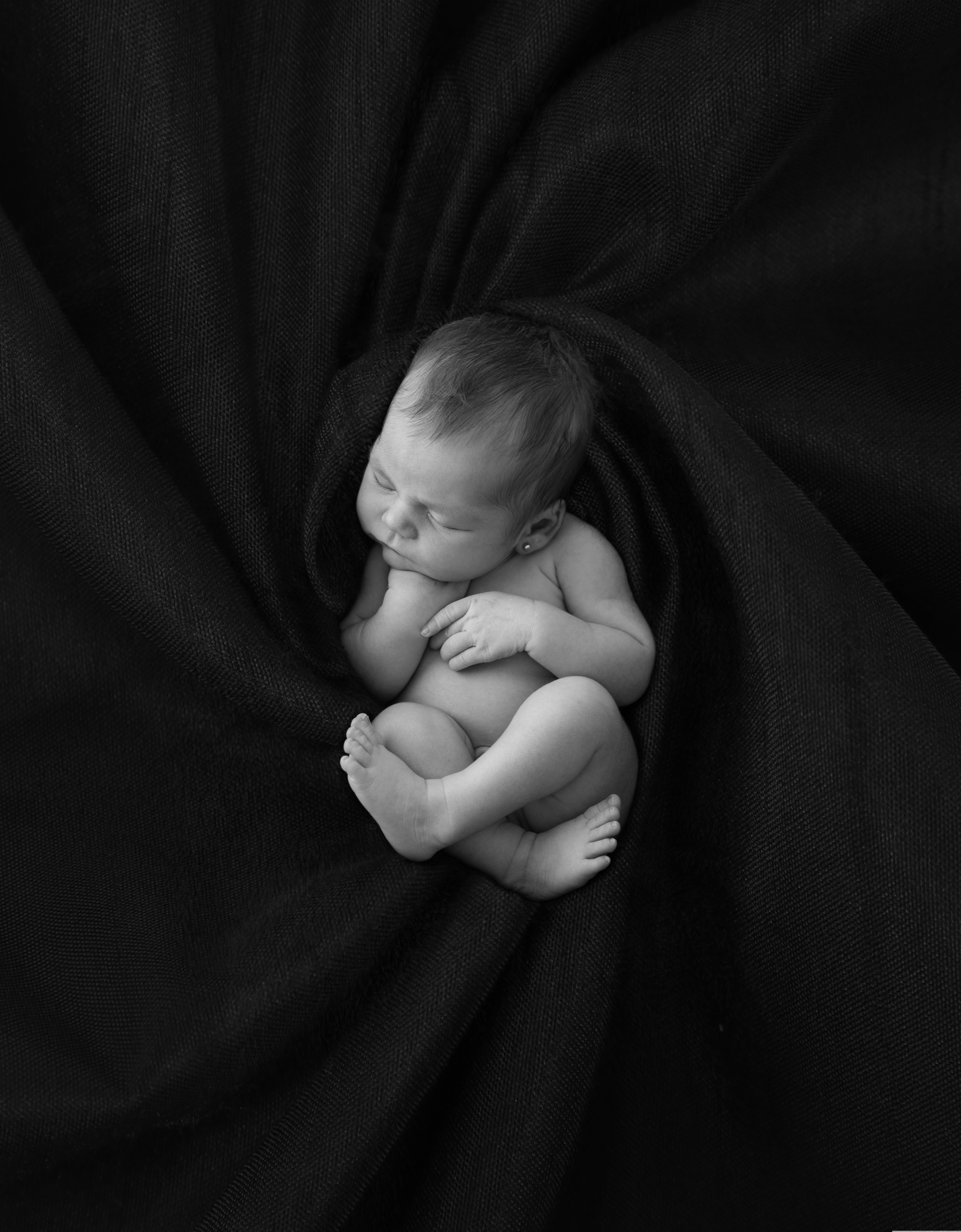 Sesión de bebé recién nacido en El Estudio de Felipe